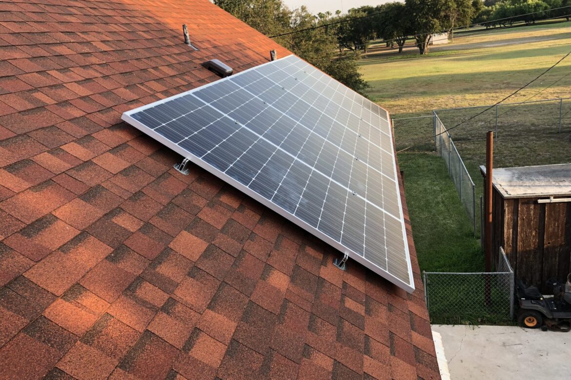 Arnold Perez Solar Panel Home South Texas Solar Systems Inc solar installation