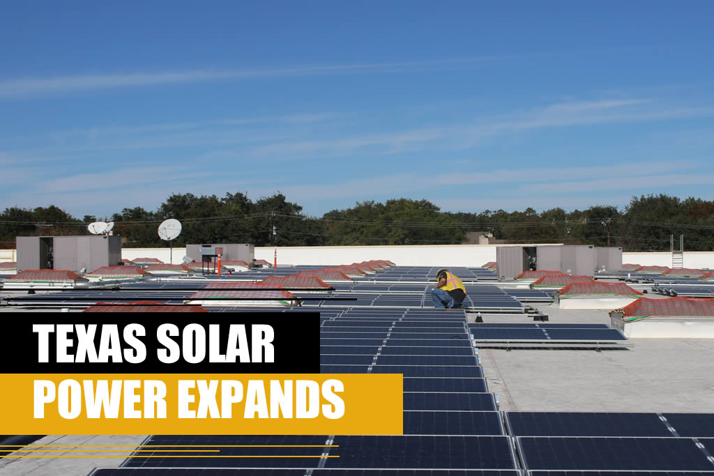 Texas Solar Power Expands