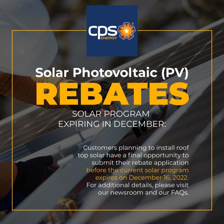 Cps Solar Rebate Funding