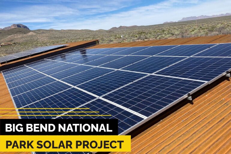 New Installation at Big Bend National Park: The Benefits of Using Solar Carports for Big Business Electricity Needs